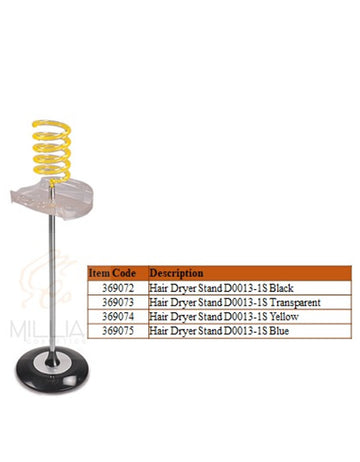 Hair Dryer Stand D0013-1S Transparent